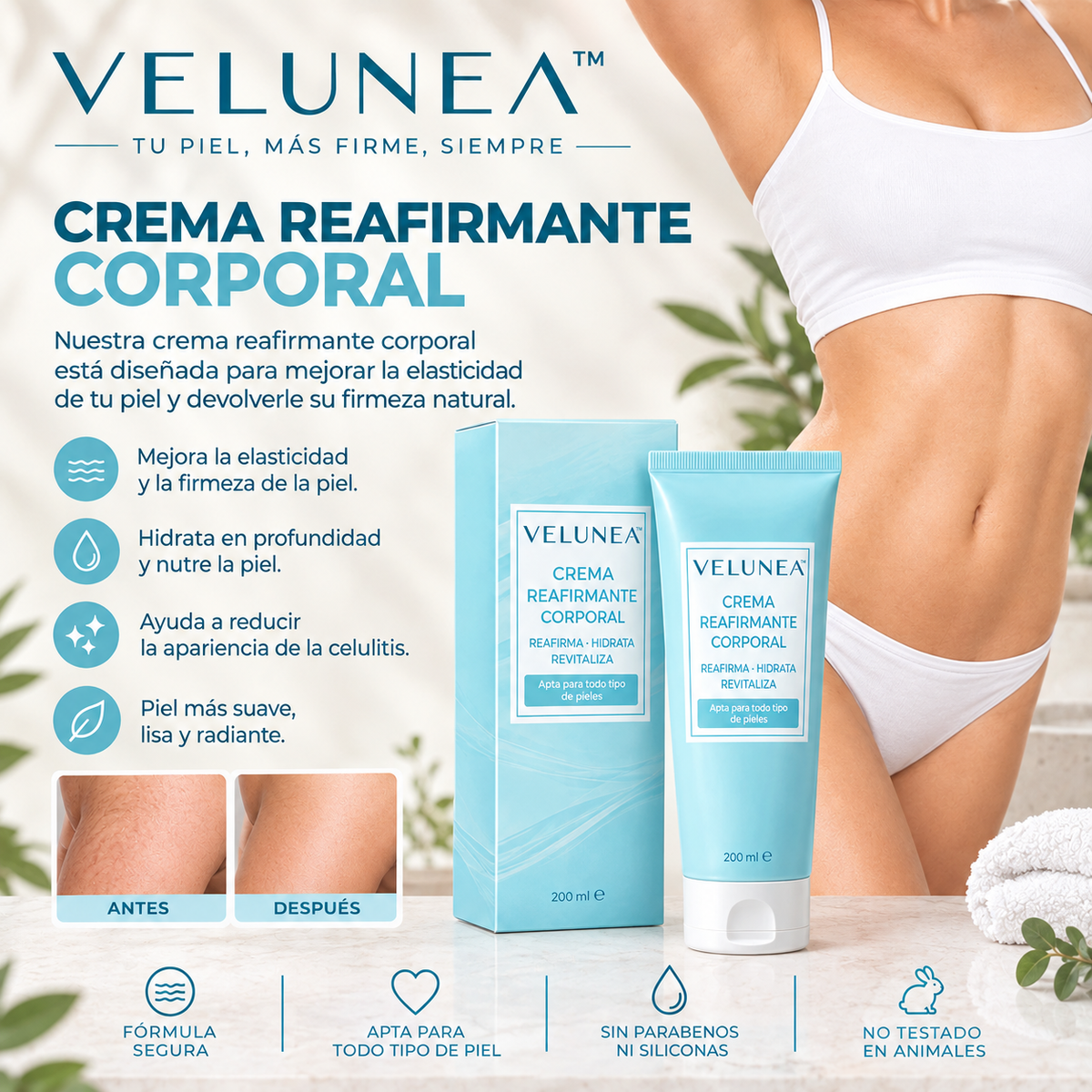 Manteca Reafirmante VELUNEA