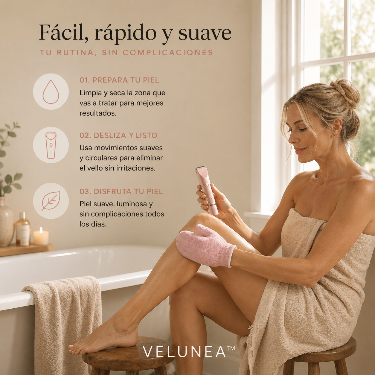 VELUNEA™ — El ritual de depilación que mereces