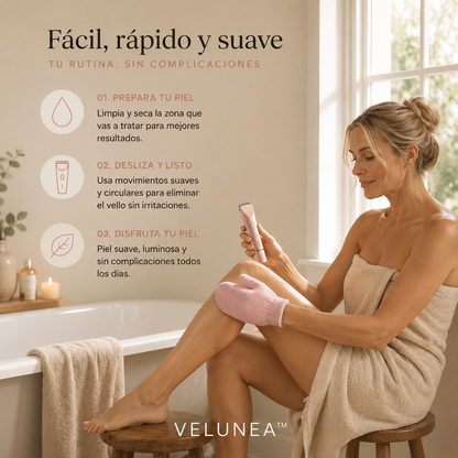 VELUNEA™ — El ritual de depilación que mereces