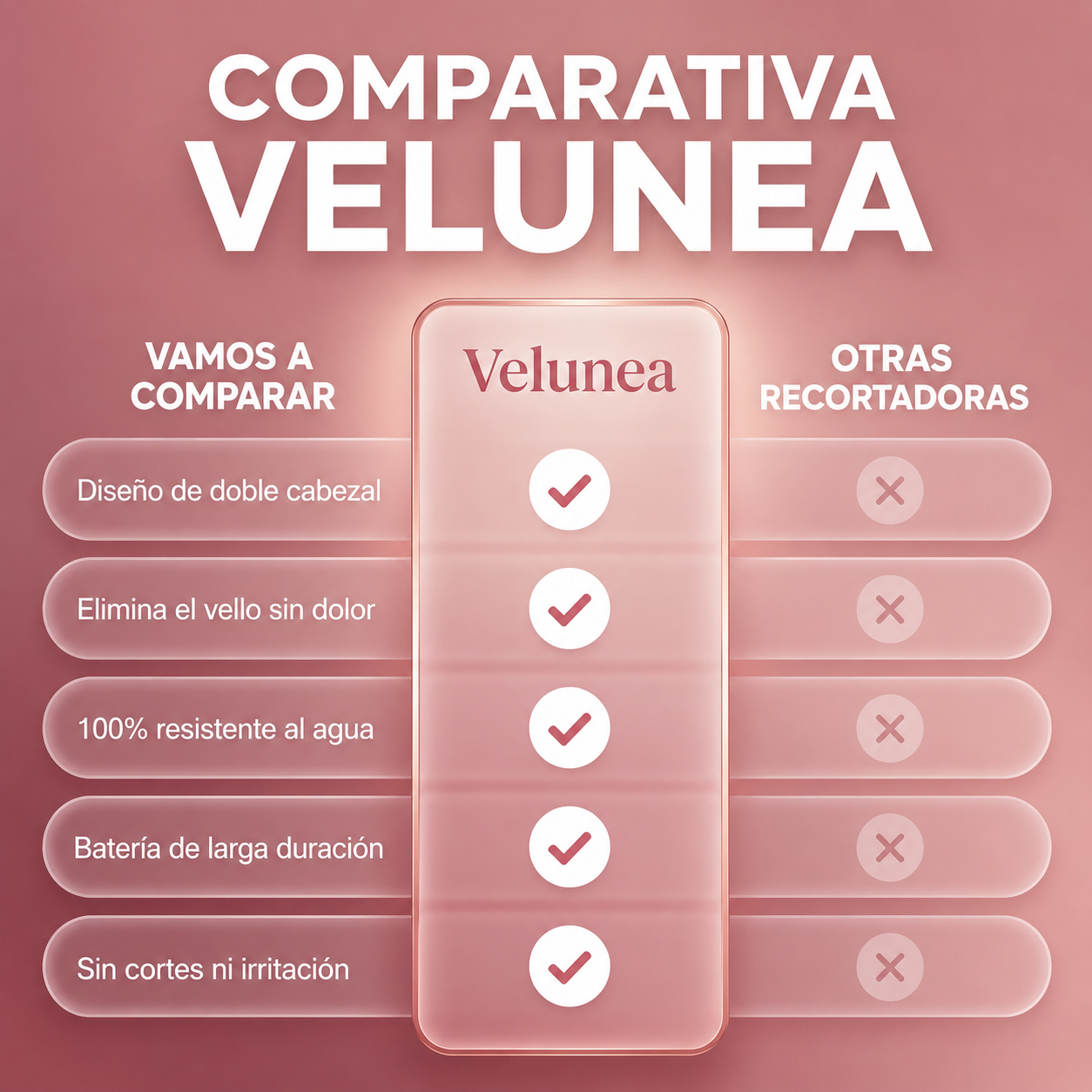 VELUNEA™- depilación de clínica desde casa